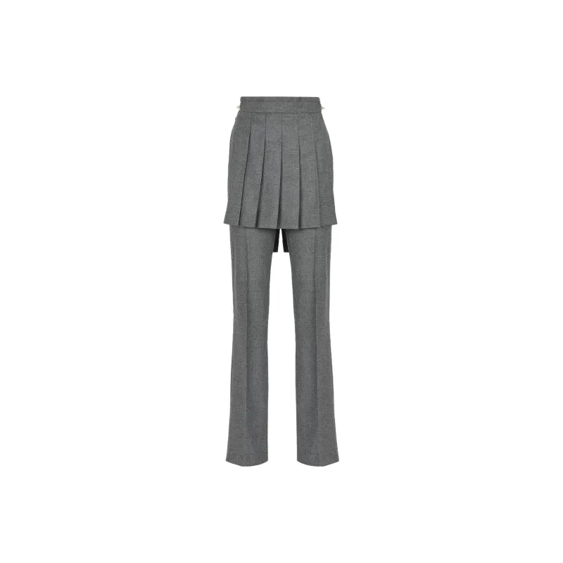 FENDI Casual Pants Women's Gray-0