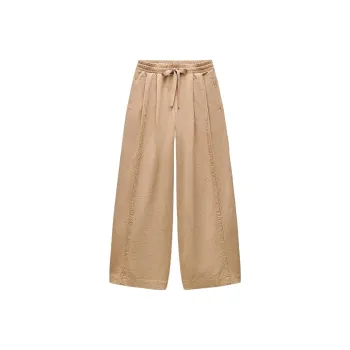 ZARA Casual Pants Women's Red Brown