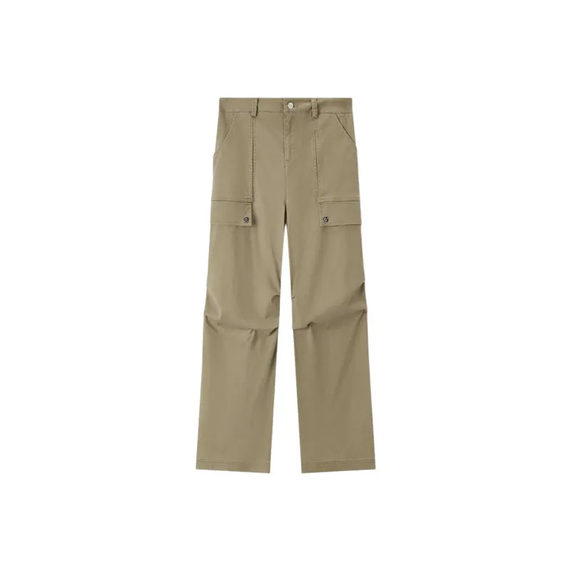 EICHITOO Casual Pants Women's Army Green-0