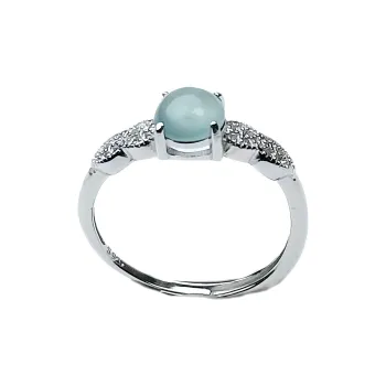 PUPAN Ice Glutinous Jadeite Rings Women's