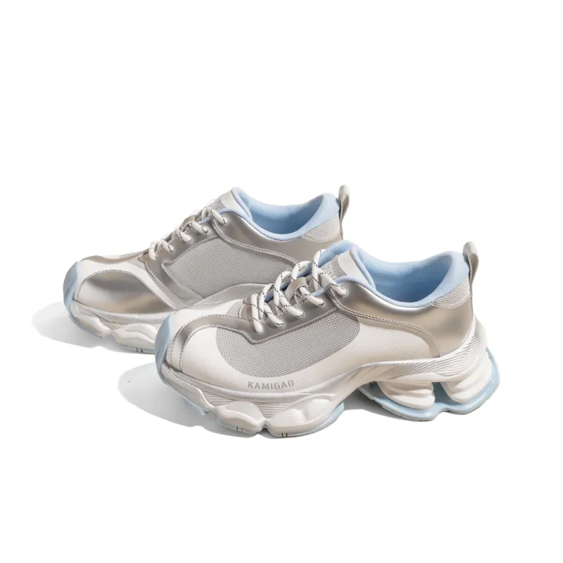 KODI Slip Resistant, Breathable, Height Increasing Low Top Chunky Sneakers Women's-6