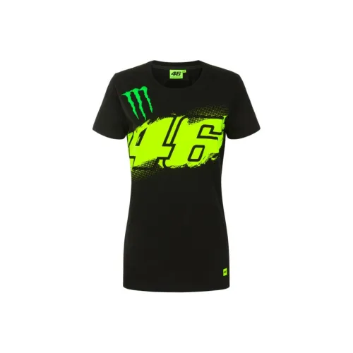 VR46 T Shirts Women's Black