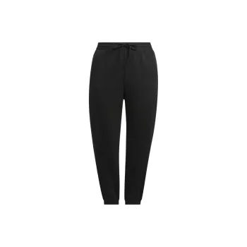 Adidas Free Shipping With AdiClub All Szn Fleece Loose Pants Plus Size