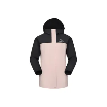 CAMEL Water-Resistant Windproof Breathable Wear-Resistant Warm Cold-Resistant Rainproof Windbreaker Jacket Women's
