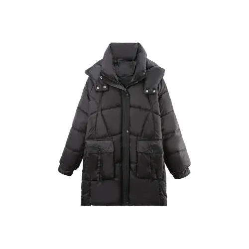 A Paradise For Awakening Puffer Jacket Women's Black