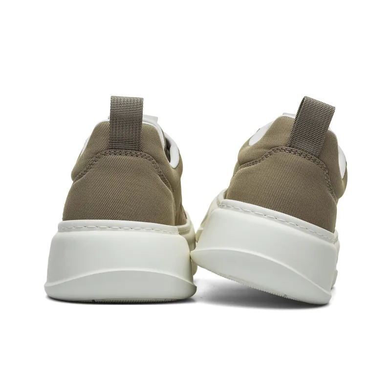 JEEP SPIRIT Canvas Shoes Men Low Top Moon Dust Gray-4