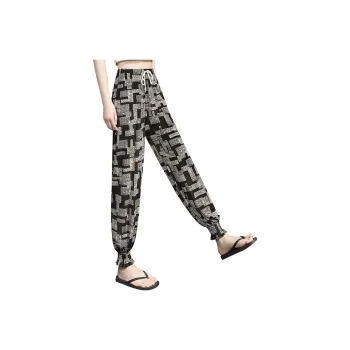 Cypress House Casual Pants Women's Black Rice Square