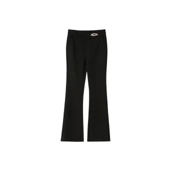 H YXIANG Casual Pants Women's Black