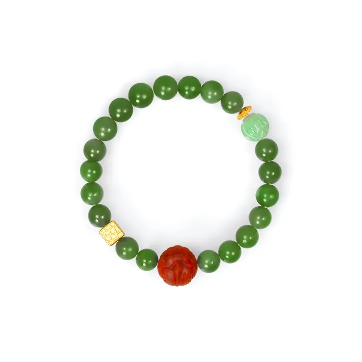 RIXIANGWAN Bracelets Jasper Unisex-0