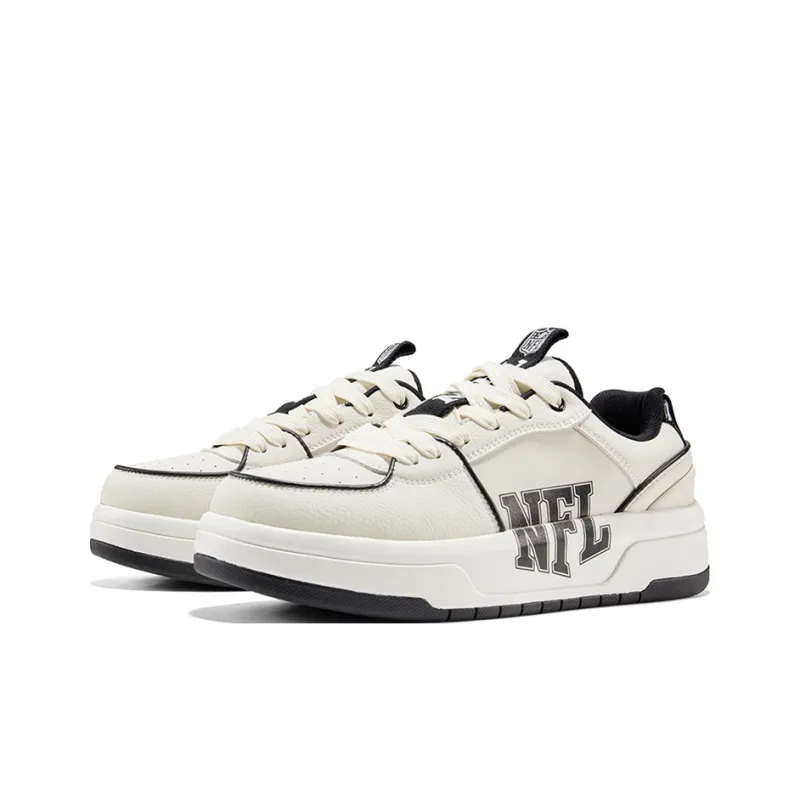 NFL College 1 25 Toddler Shoes Low Top Skateboard Shoes Unisex White Black-2