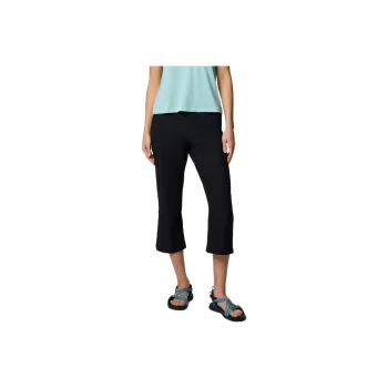 Columbia Leslie Falls Capris Omni-Shade Omni-Shield Release Casual Pants Women's Black