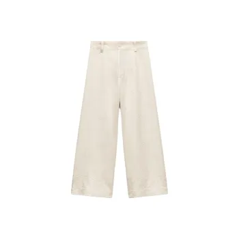 ZARA Casual Pants Women's White