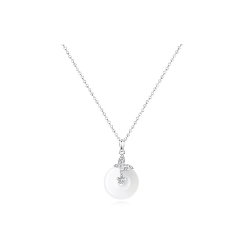 Asia Star Chalcedony Necklaces Women's-0