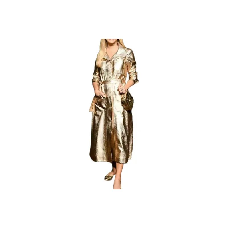 CHANEL Coats Women's Gold-0