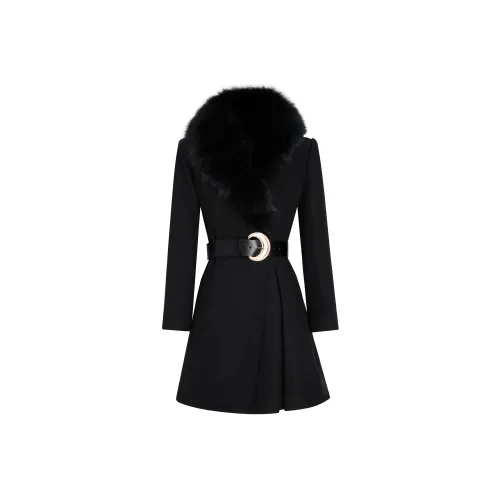 AUI Velvet feel Coat Women's Black