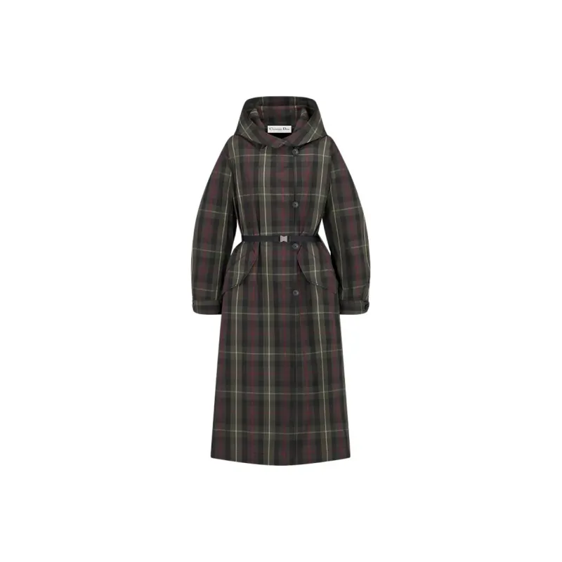 DIOR Coats Women's Khaki-0