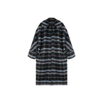 JOSR Velvet feel Coat Women's Plaid