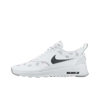 Nike Air Max Thea Anti Slip Wear Resistant Low Top Casual Shoes Women's White Black