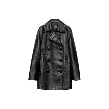 PRADA Leather Coat