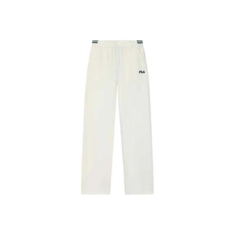 FILA Casual Pants Women's Cloud White-0