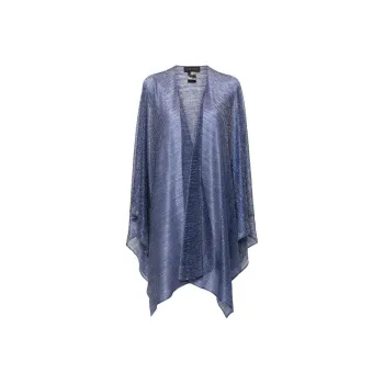 Talbot Runhof Semi sheer Metallic Cape