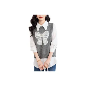 Korean style Vests Women's