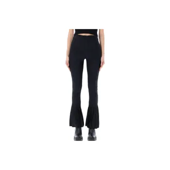 Sacai Pleated Flared Trousers
