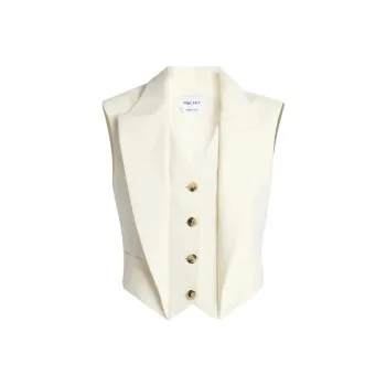 Alexander McQueen Layered Wool Waistcoat