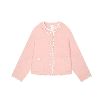 NTOT Velvet feel Coat Women's Pink