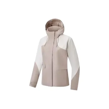 XTEP Variety Training Collection Trench Coat Women's Mickey Brown/Bright Moon White