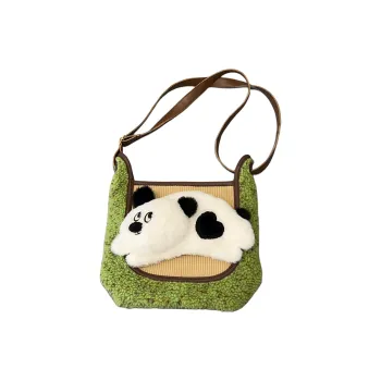 LUNA'S JOURNEY Polyester Shoulder Bag Regular Unisex Matcha