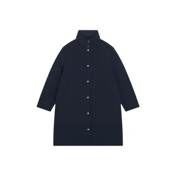 Maison Kitsune FW24 Puffer Jacket Women's Navy Blue