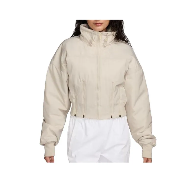 Nike AS W NSW CLLCTN REPEL ZIP JKT Puffer Jacket Women's Ecru-0