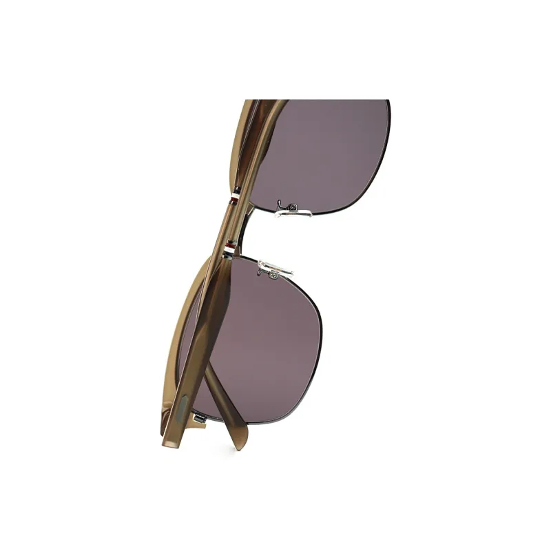 JIANGDAREN Plate And Metal Square Sunglasses Unisex-8