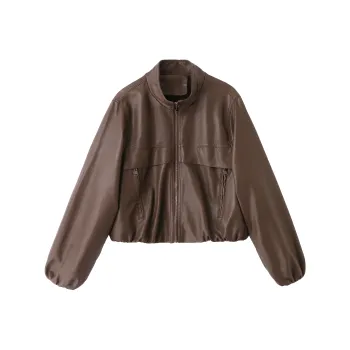 Yi Mengyuan Leather Jacket Women's