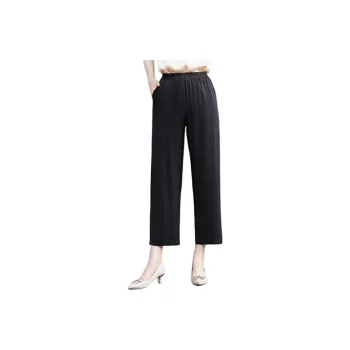 Yi Mengyuan Silk Casual Pants Women's