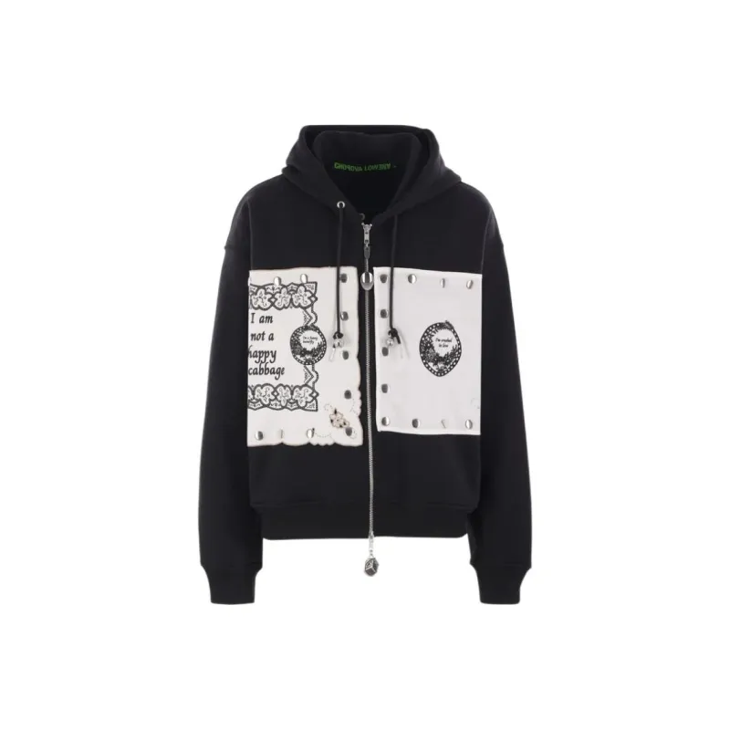 CHOPOVA LOWENA Emotional Napkin Hoodie-0