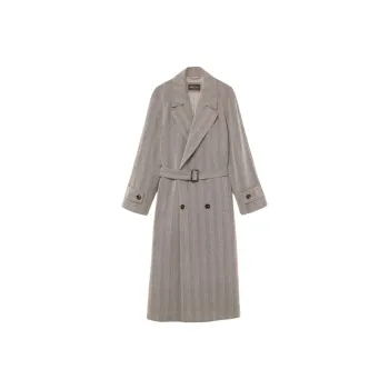 Loro Piana Foster Double Breasted Belted Coat