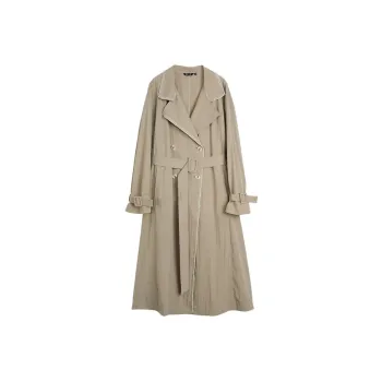 ELLE Trench Coat Women's Khaki Green