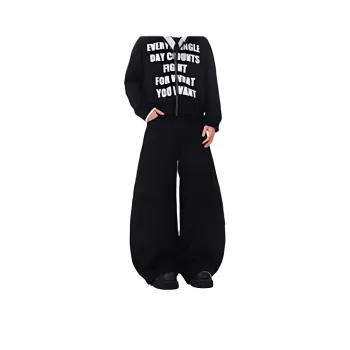 TONYBEAR Straight Fit Loose Fit Casual Pants Men's