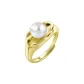 Normcore Style Lava Pearl Ring