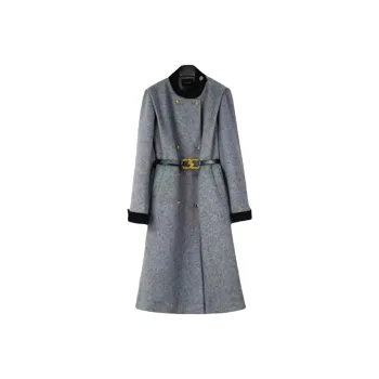 Icicofficial Velvet feel Coat Women's Gray