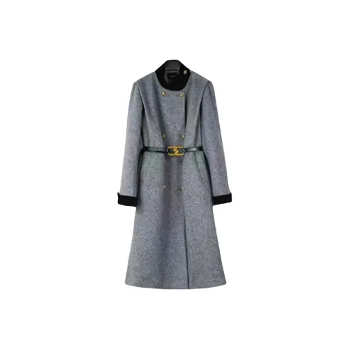 Icicofficial Velvet feel Coat Women's Gray
