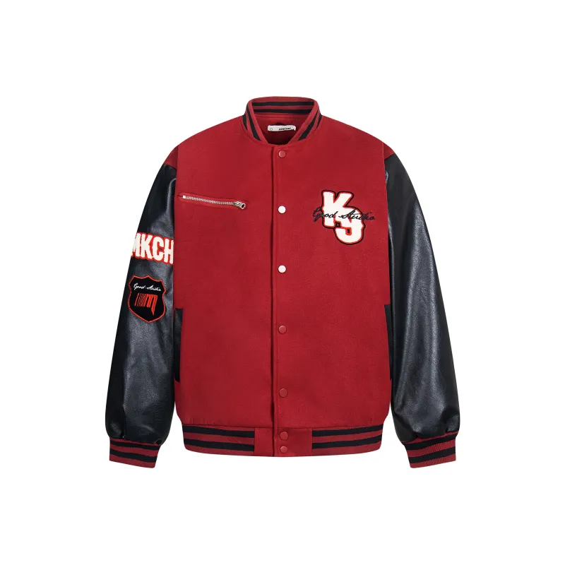 BEAR UNION Baseball Jacket Unisex-0