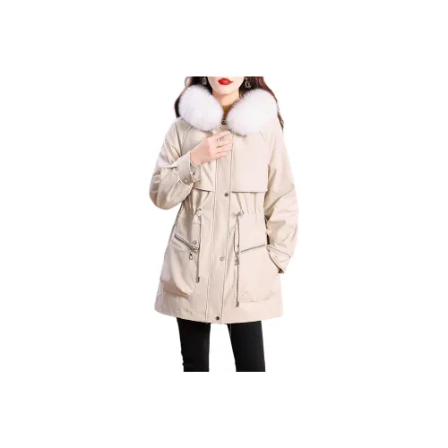 Yi Mengyuan Parka Coats Women's