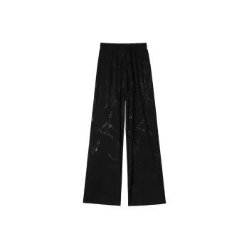 0571 Family Casual Pants Women's Black