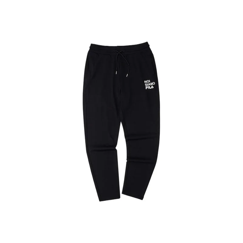 FILA FUSION Noi Siamo Casual Pants Women's Black-0