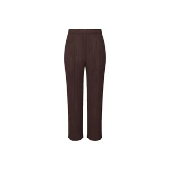 PLEATS PLEASE ISSEY MIYAKE Casual Pants Women's Dark Brown