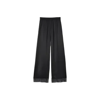 Burberry Elasticated waistband Silk Trousers
