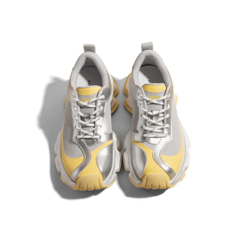 KODI Slip Resistant, Breathable, Height Increasing Low Top Chunky Sneakers Women's-13
